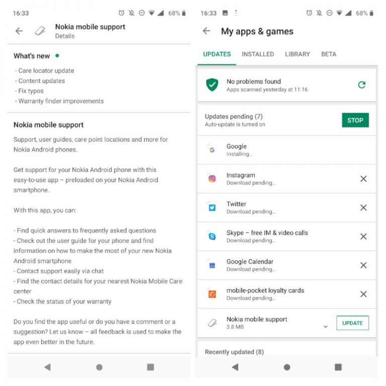 Nokia Support app updated with minor improvements and fixes | Nokiamob