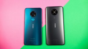 Nokia 5.3 charcoal vs Nokia 7.2 cyan