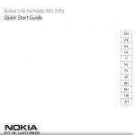 Nokia Lite Earbuds FCC