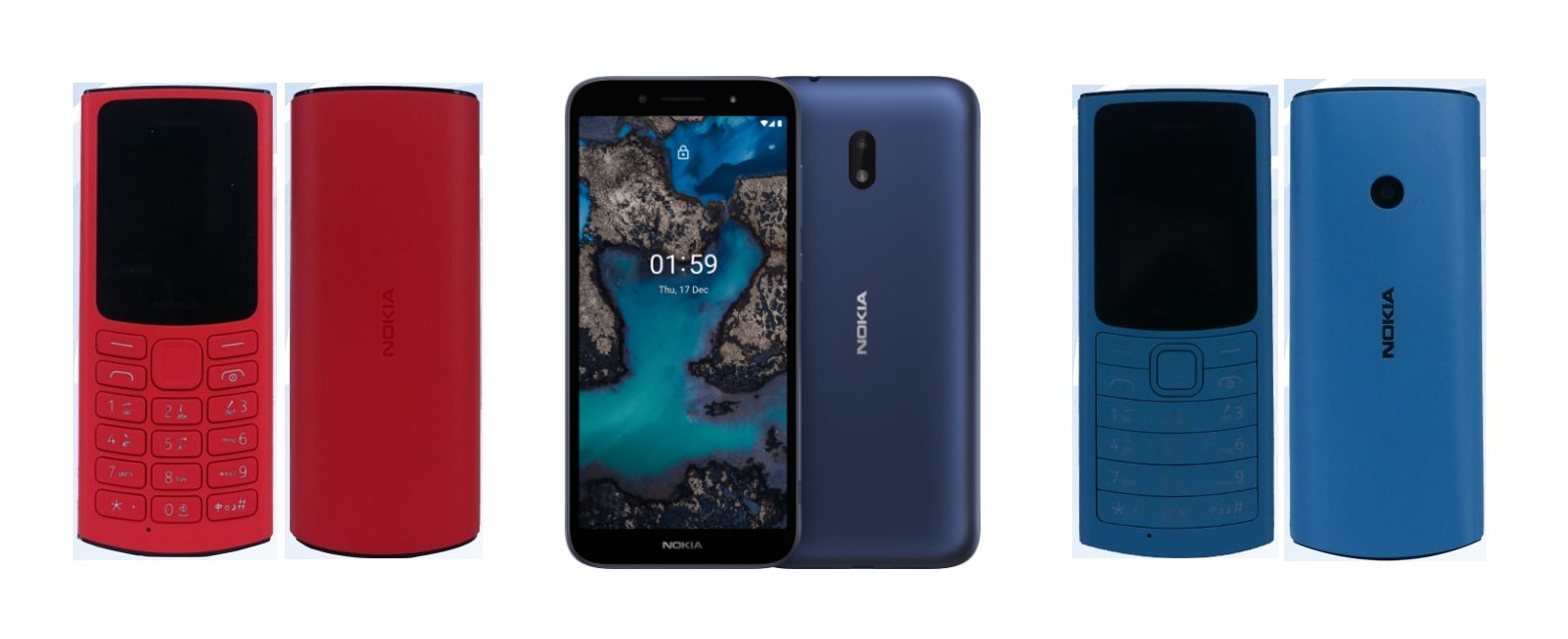 Nokia C01 Plus, Nokia 110 4G, Nokia 105 4G: Nokia đã chính thức trình làng ba mẫu điện thoại mới nhất của họ, bao gồm Nokia C01 Plus, Nokia 110 4G và Nokia 105 4G. Các mẫu điện thoại này được thiết kế độc đáo, hữu ích với mức giá phải chăng.