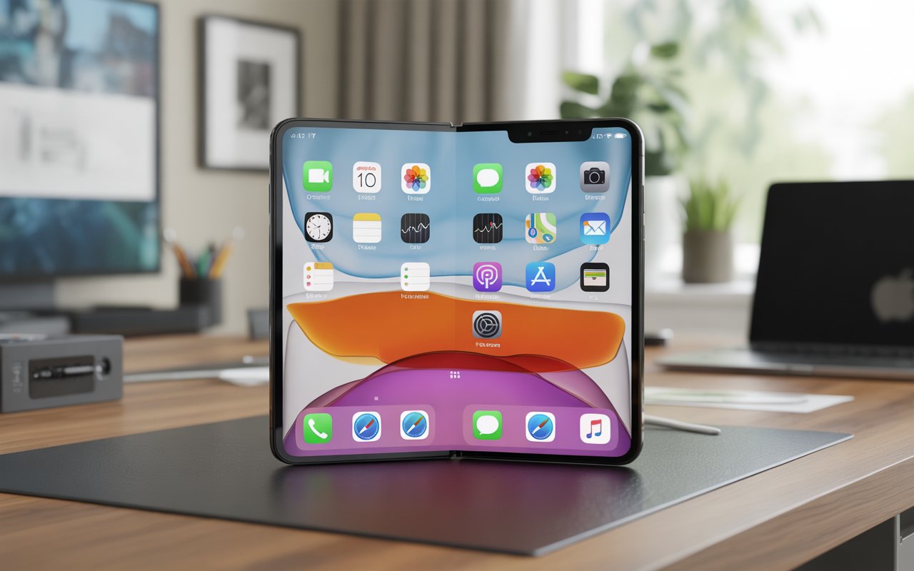 Foldable iPad