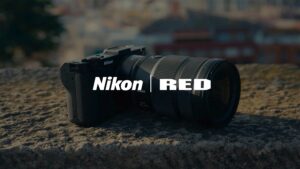 Nikon ZR with Nikon and RED Cinema logo