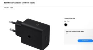 Samsung 60W charger