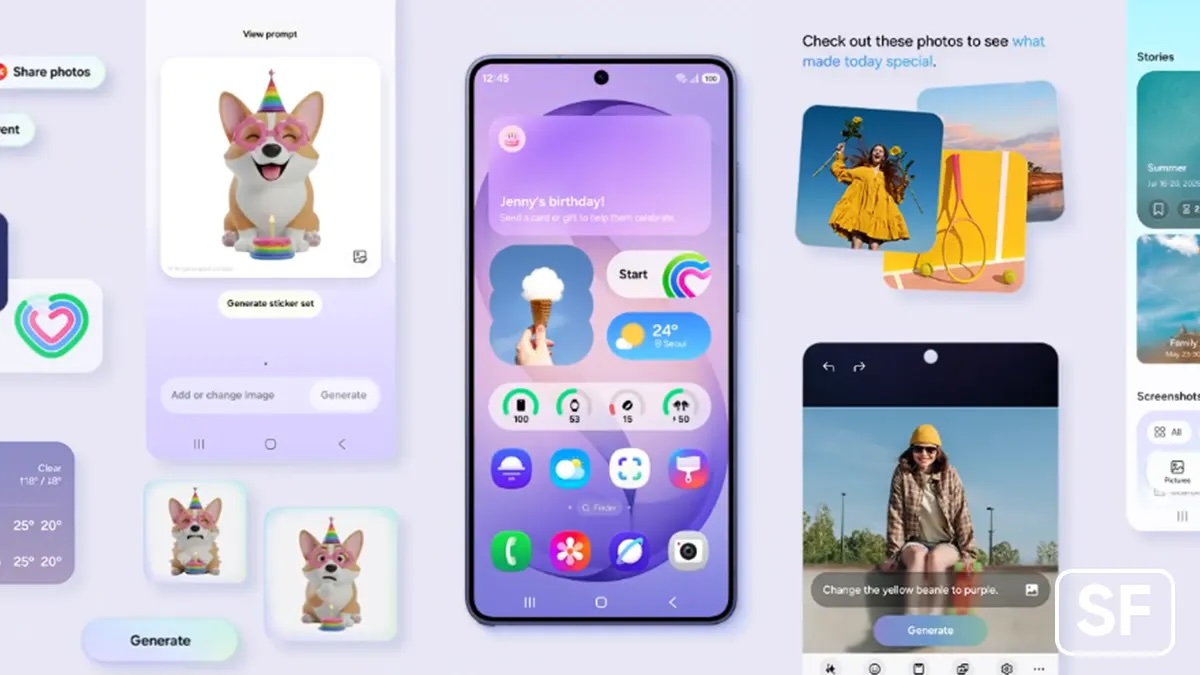 One UI 8.5 device list